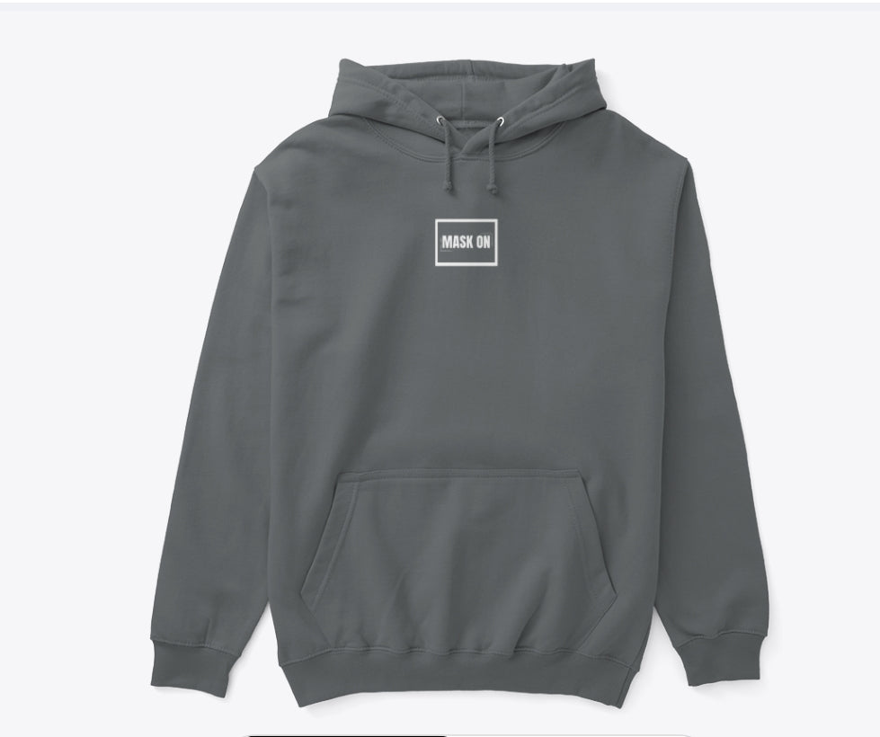 Basic Essential Charcoal Hoodie