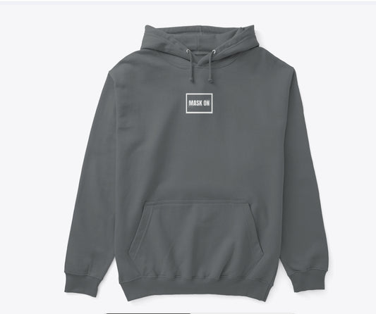 Basic Essential Charcoal Hoodie