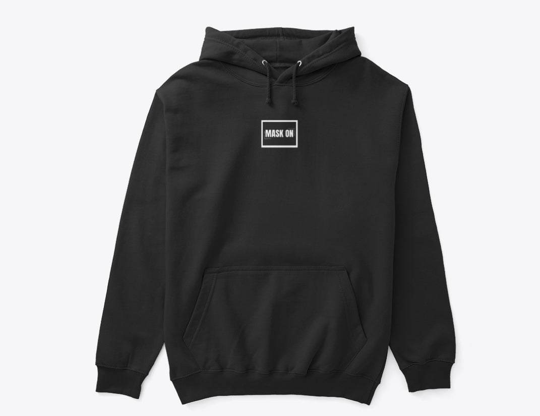 Basic Essential Black Hoodie