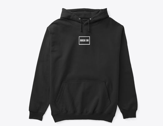 Basic Essential Black Hoodie