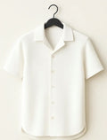 WHITE CUBAN SHIRT