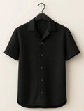 BLACK CUBAN SHIRT